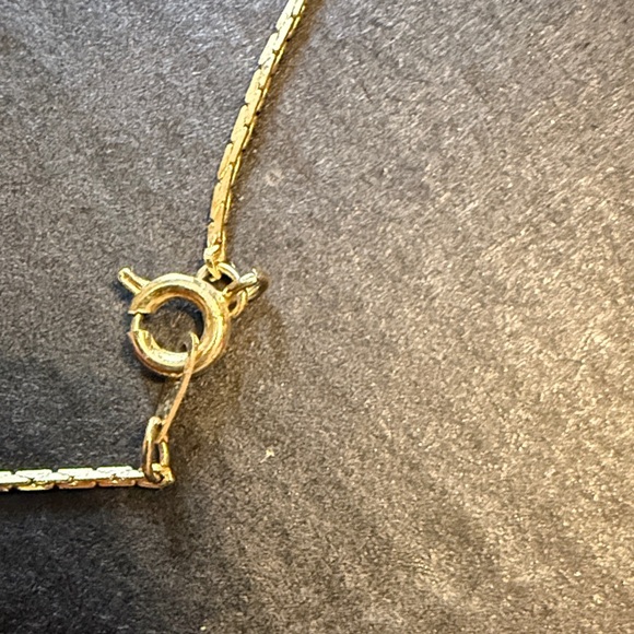 Gold Heart Locket Necklace - Picture 2 of 7